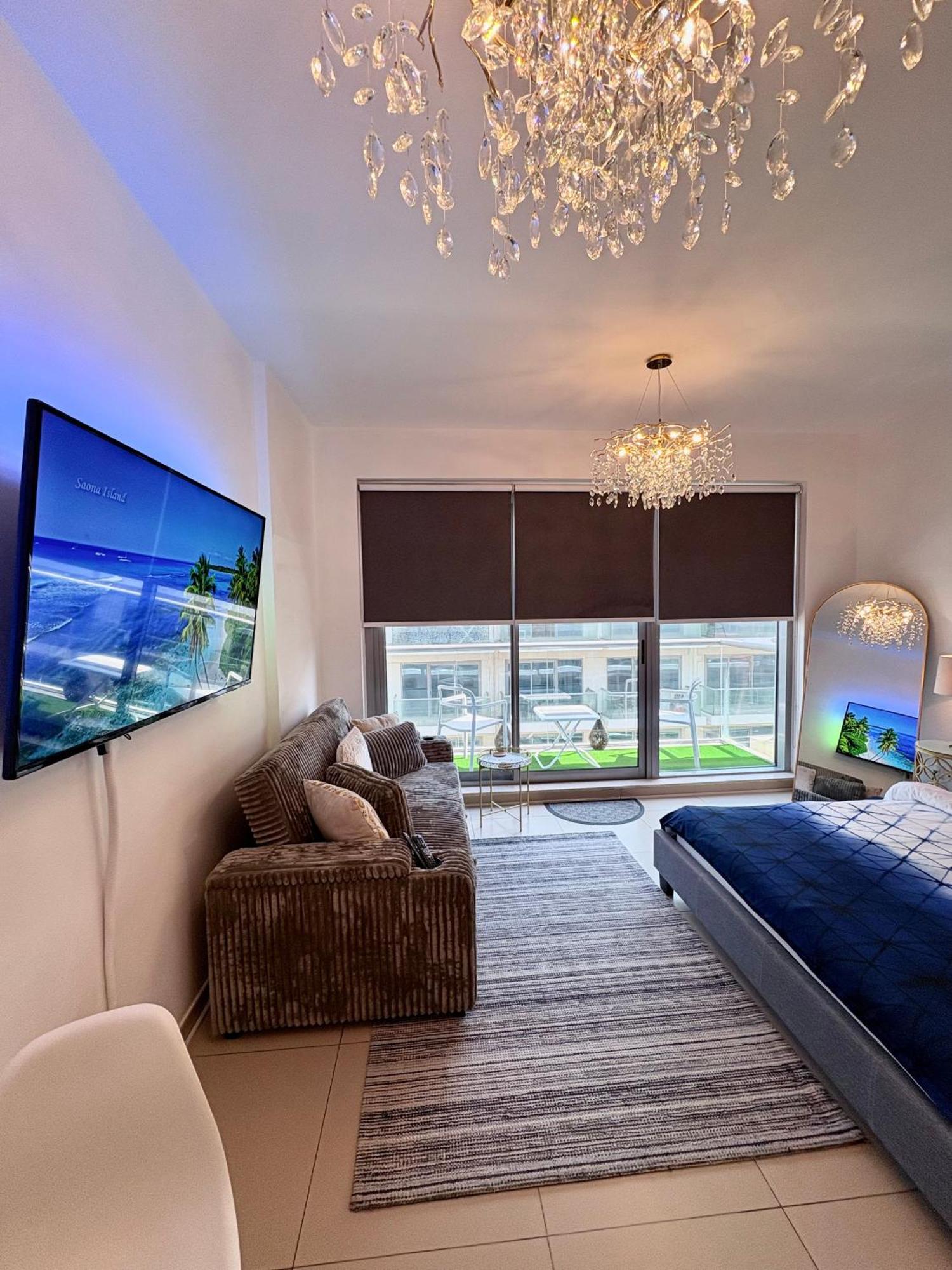 Luxurious Studio Pacific Al Marjan Island - Beachfront Property 라스알카이마 외부 사진