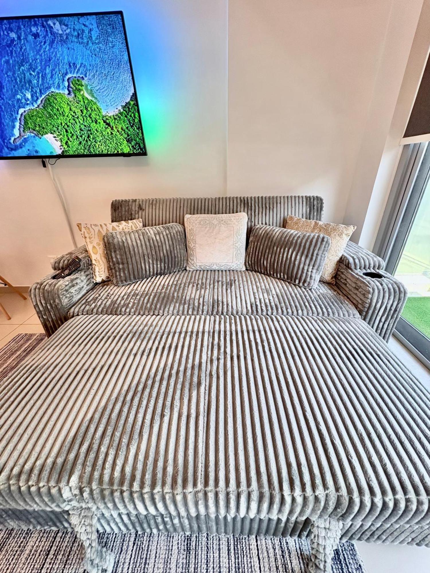 Luxurious Studio Pacific Al Marjan Island - Beachfront Property 라스알카이마 외부 사진